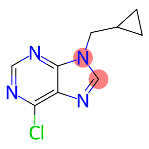 9H-Purine, 6-chloro-9-(cyclopropylmethyl)-