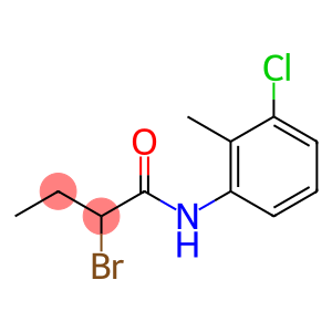 2-Bromo-N-(3-chloro-2-methylphenyl)butanamide