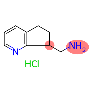 {5H,6H,7H-cyclopenta[b]pyridin-7-yl}methanamine dihydrochloride