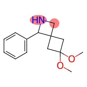 6,6-Dimethoxy-1-phenyl-2-azaspiro[3.3]heptane