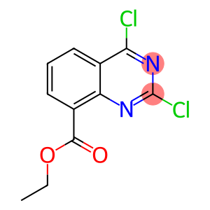 8-Quinazolinecarboxylic acid, 2,4-dichloro-, ethyl ester