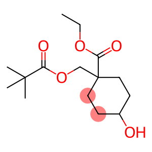 ETHYL 4-HYDROXY-1-((PIVALOYLOXY)METHYL)CYCLOHEXANECARBOXYLATE