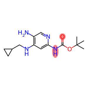 Carbamic acid, N-[5-amino-4-[(cyclopropylmethyl)amino]-2-pyridinyl]-, 1,1-dimethylethyl ester