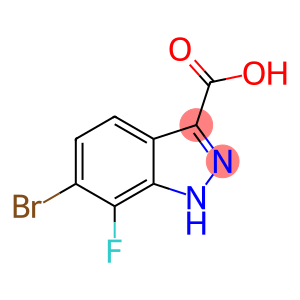 6-溴-7-氟-1H-吲唑-3-羧酸