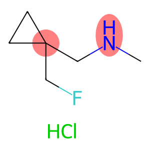 1-(1-(FLUOROMETHYL)CYCLOPROPYL)-N-METHYLMETHANAMINE HCL