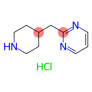 Pyrimidine, 2-(4-piperidinylmethyl)-, hydrochloride (1:1)