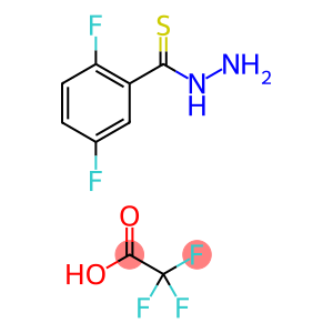 N-AMINO-2,5-DIFLUOROBENZENE-1-CARBOTHIOAMIDE TRIFLUOROACETATE