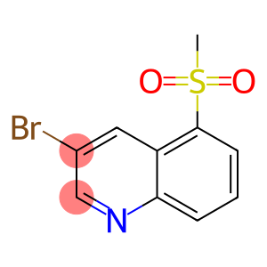 3-溴-5-(甲基磺酰基)喹啉