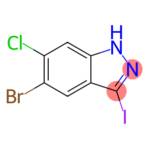 5-bromo-6-chloro-3-iodo-1H-indazole