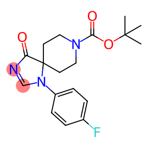 8-N-Boc-1-(4-fluoro-phenyl)-1,3,8-triaza-spiro[4,5]-decane-2H-4-one