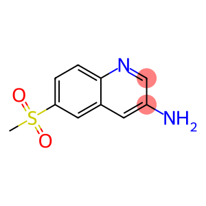 6-(methylsulfonyl)quinolin-3-amine