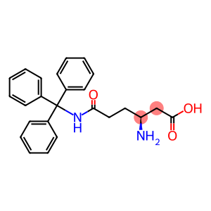 (S)-3-amino-6-oxo-6-(tritylamino) hexanoic acid