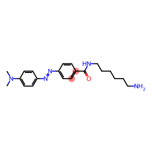 N-(6-Aminohexyl)-4-{(E)-[4-(dimethylamino)phenyl]diazenyl}benzamide