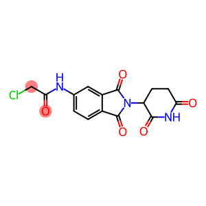 Acetamide, 2-chloro-N-[2-(2,6-dioxo-3-piperidinyl)-2,3-dihydro-1,3-dioxo-1H-isoindol-5-yl]-