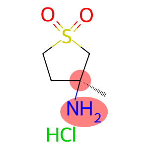 (S)-3-Amino-3-methyltetrahydrothiophene 1,1-dioxide hydrochloride