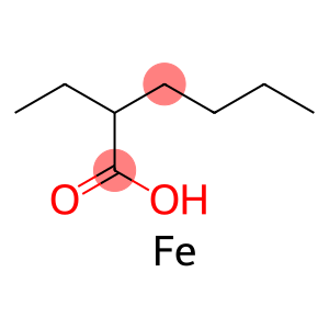 2-ethylhexanoic acid, iron salt