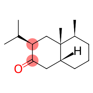 (3R)-3,4,4a,5,6,7,8,8aβ-Octahydro-4aβ,5β-dimethyl-3β-(1-methylethyl)naphthalen-2(1H)-one