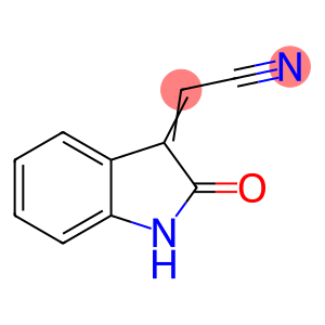 Acetonitrile, 2-(1,2-dihydro-2-oxo-3H-indol-3-ylidene)-