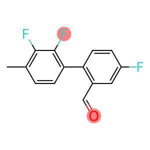 2',3',4-Trifluoro-4'-methyl[1,1'-biphenyl]-2-carboxaldehyde