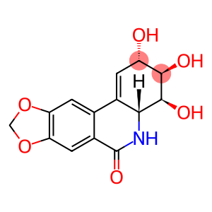 2α,3β,4β-Trihydroxy-2,3,4,4aβ,5,6-hexahydro[1,3]dioxolo[4,5-j]phenanthridine-6-one