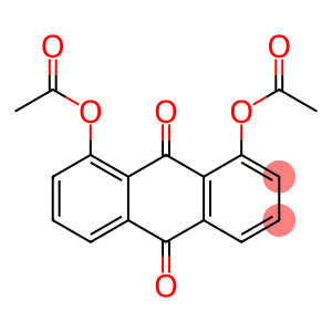 9,10-Anthracenedione, 1,8-bis(acetyloxy)-