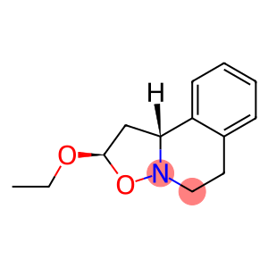 2H-Isoxazolo[3,2-a]isoquinoline,2-ethoxy-1,5,6,10b-tetrahydro-,(2R,10bR)-rel-(9CI)