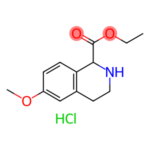 Ethyl 6-methoxy-1,2,3,4-tetrahydro-isoquinoline-1-carboxylate hydrochloride