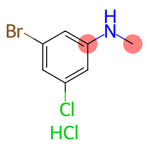 (3-Bromo-5-chloro-phenyl)-methyl-amine hydrochloride