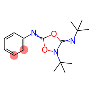 2-tert-Butyl-3-(tert-butylimino)-5-(phenylimino)-1,4,2-dioxazolidine