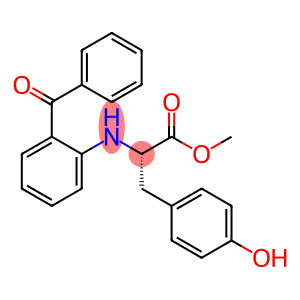 Methyl 2-[(2-benzoylphenyl)amino]-3-(4-hydroxyphenyl)propanoate