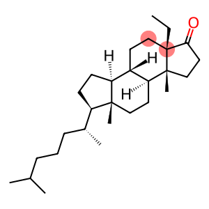 5-Ethyl-A-nor-5β-cholestan-3-one