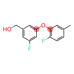 3-Fluoro-5-(2-fluoro-5-methylphenoxy)benzenemethanol