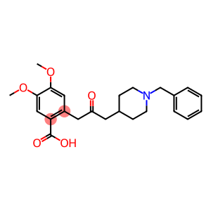 2-(3-(1-Benzylpiperidin-4-yl)-2-oxopropyl)-4,5-diMethoxybenzoic Acid(Donepezil IMpurity)