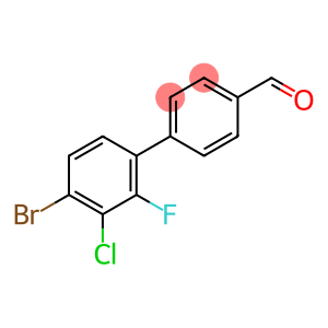 4'-BROMO-3'-CHLORO-2'-FLUORO-[1,1'-BIPHENYL]-4-CARBALDEHY