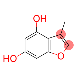 4,6-Benzofurandiol,  3-methyl-