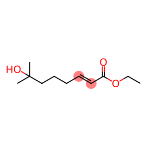 2-Octenoic acid, 7-hydroxy-7-methyl-, ethyl ester, (2E)-