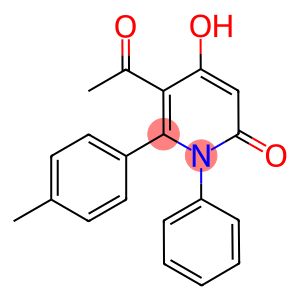 5-acetyl-4-hydroxy-6-(4-methylphenyl)-1-phenyl-2(1H)-pyridinone