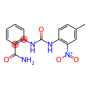 1-(2-CARBAMOYLPHENYL)-3-(4-METHYL-2-NITROPHENYL)UREA