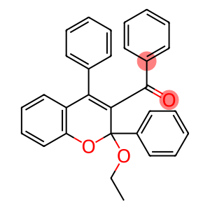 2-Ethoxy-3-benzoyl-2,4-diphenyl-2H-1-benzopyran