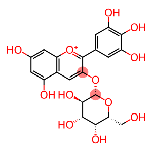 Delphinidin 3-O-galactoside