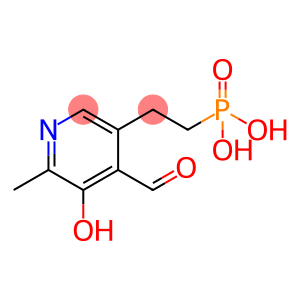 Phosphonic acid, [2-(4-formyl-5-hydroxy-6-methyl-3-pyridinyl)ethyl]- (9CI)