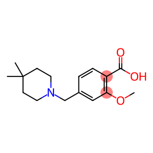 Benzoic acid, 4-[(4,4-dimethyl-1-piperidinyl)methyl]-2-methoxy-