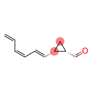 Cyclopropanecarboxaldehyde, 2-(1,3,5-hexatrienyl)-, [1S-[1alpha,2alpha(1E,3Z)]]- (9CI)
