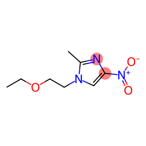 1H-Imidazole, 1-(2-ethoxyethyl)-2-methyl-4-nitro-