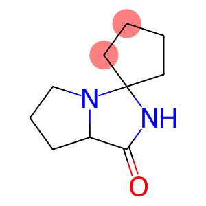 Spiro[cyclopentane-1,3-[3H]pyrrolo[1,2-c]imidazol]-1(2H)-one, tetrahydro- (9CI)