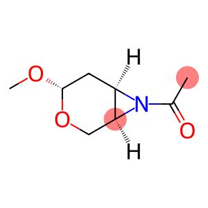 3-Oxa-7-azabicyclo[4.1.0]heptane, 7-acetyl-4-methoxy-, [1R-(1alpha,4alpha,6alpha)]- (9CI)