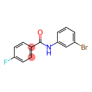 N-(3-bromophenyl)-4-fluorobenzamide
