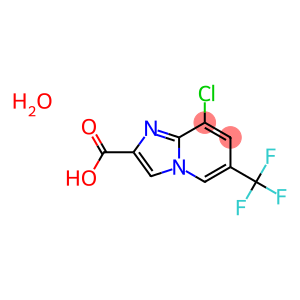 8-Chloro-6-(trifluoroMethyl)iMidazo[1,2-a]pyridine-2-carboxylic acid hydrate, 95%