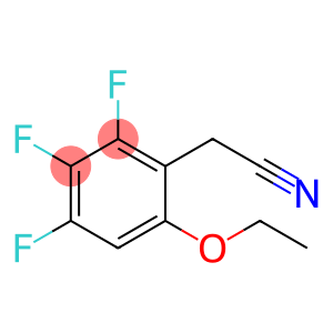 Benzeneacetonitrile, 6-ethoxy-2,3,4-trifluoro-