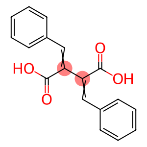 2,3-dibenzylidenebutanedioic acid